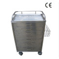 Stainless Steel Hospital Medicine Trolley (THR-MTS74)